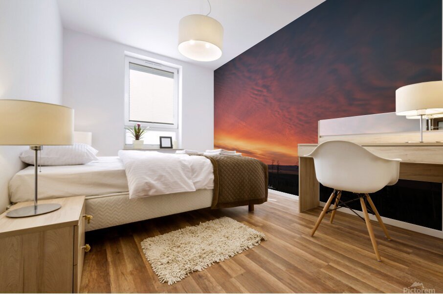 Scorched Weather Mural print