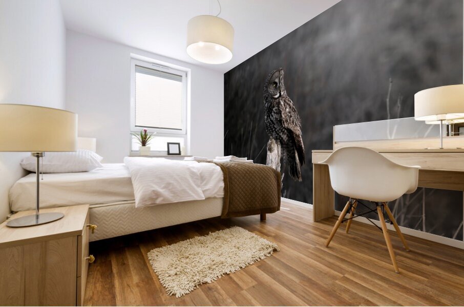 The Great Gray Mural print