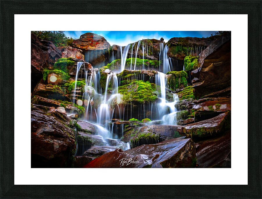 Mossy Peace Picture Frame print