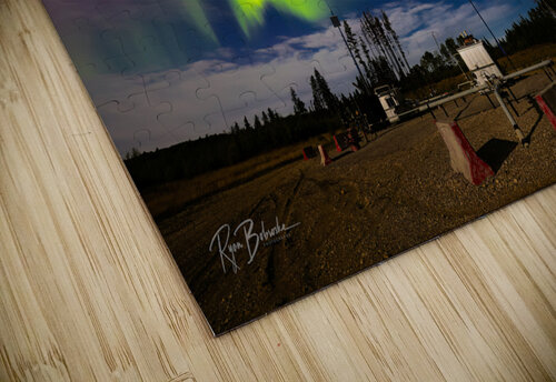 Midnight Aurora Ryan Bobroske Photography puzzle
