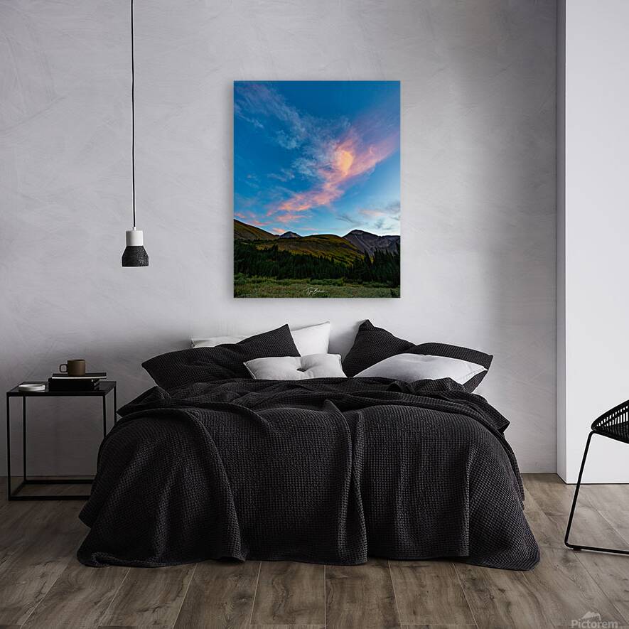 Mountain Sunset Reproduction