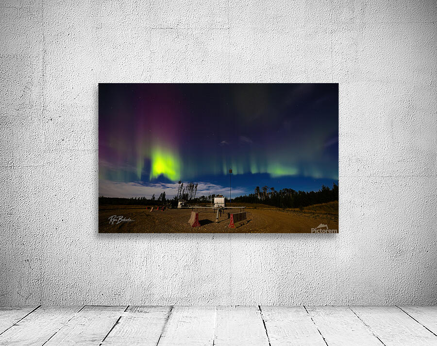 Midnight Aurora Wall Preview