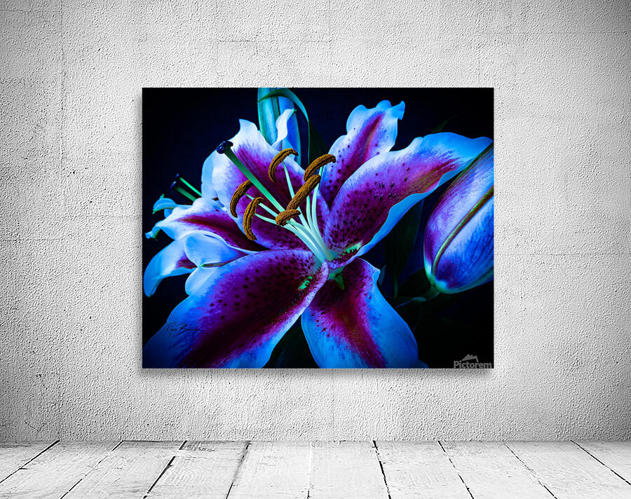 Neon Bloom Wall Preview