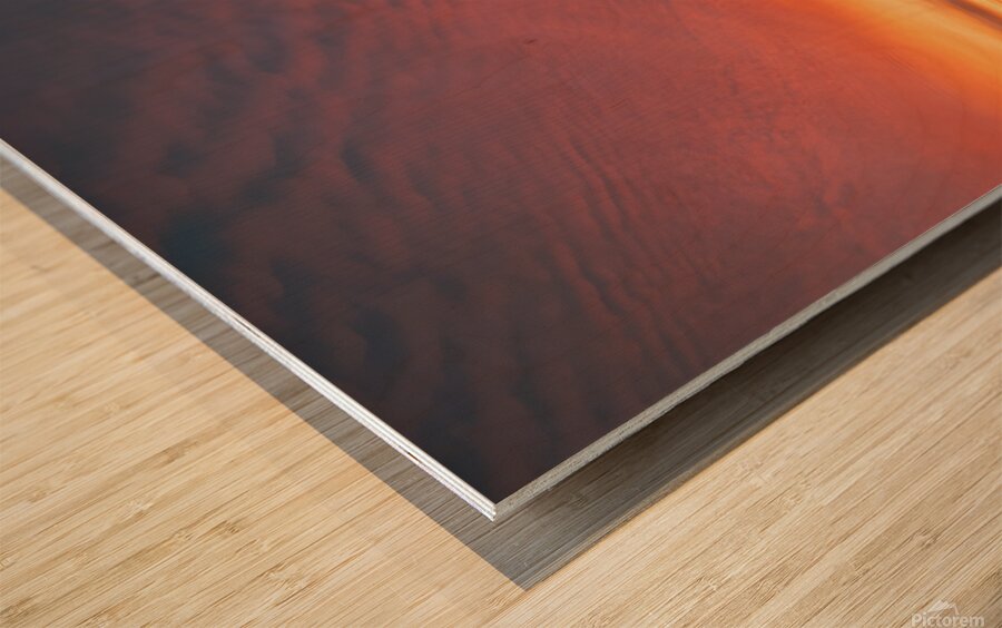 Scorched Weather Wood print