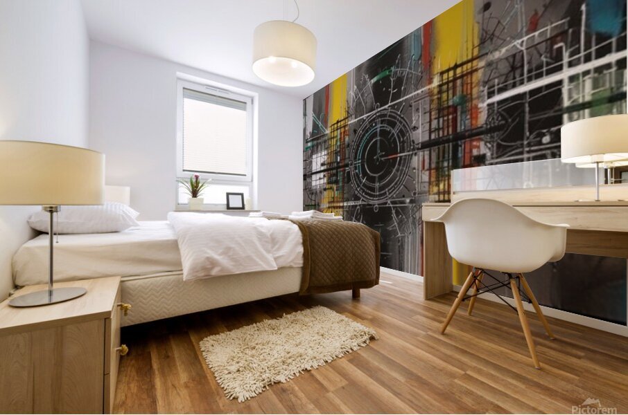 Abstract art  Mural print