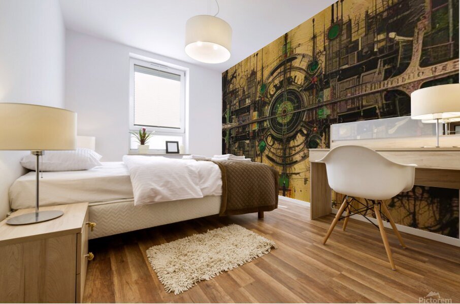 Steampunk  Mural print