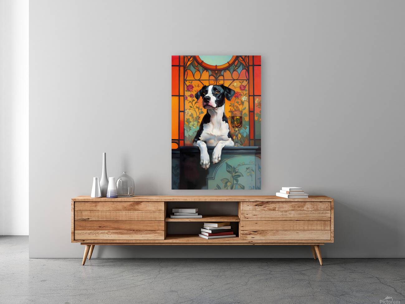 Chardonnay Dog Reproduction