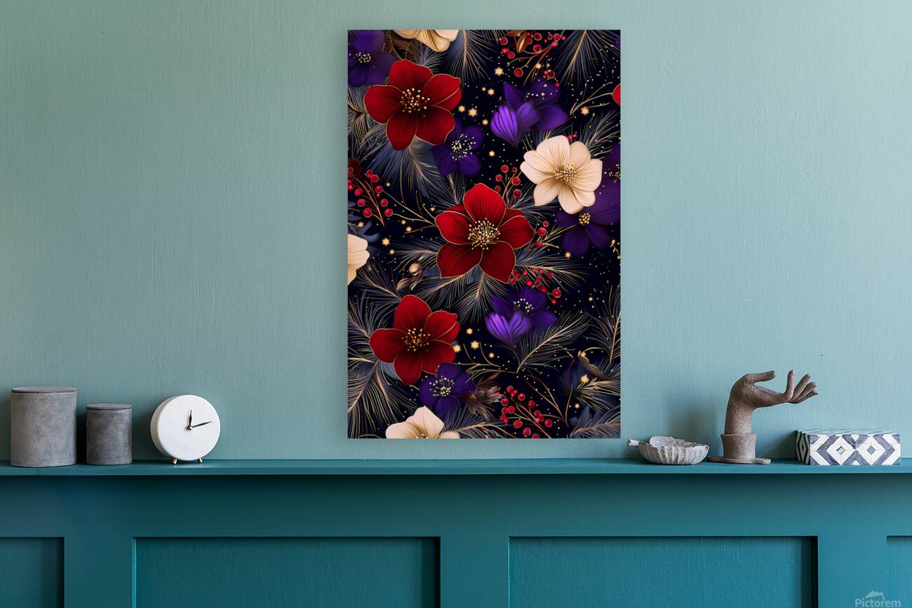 Christmas Flowers Reproduction
