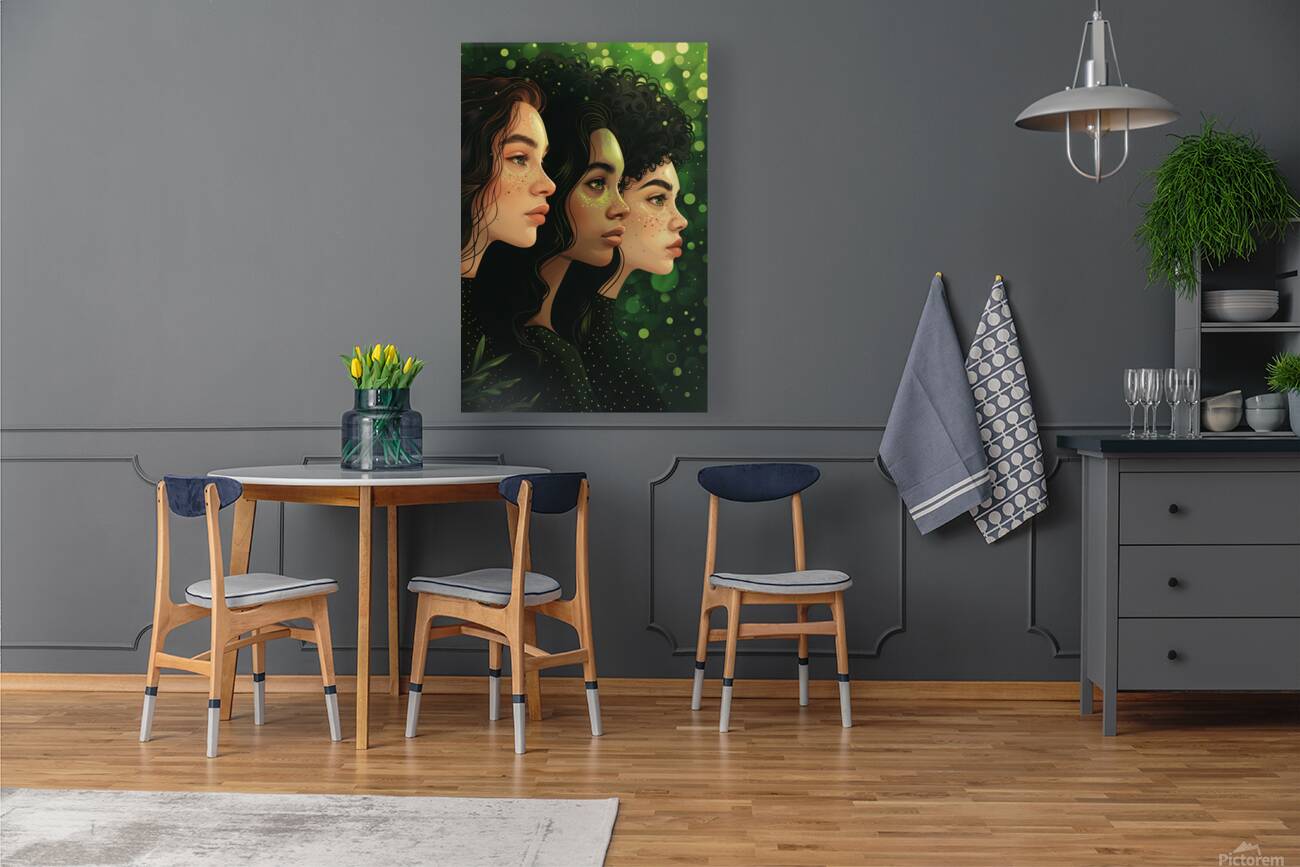 Three sisters Reproduction