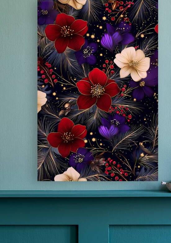 Christmas Flowers Reproduction
