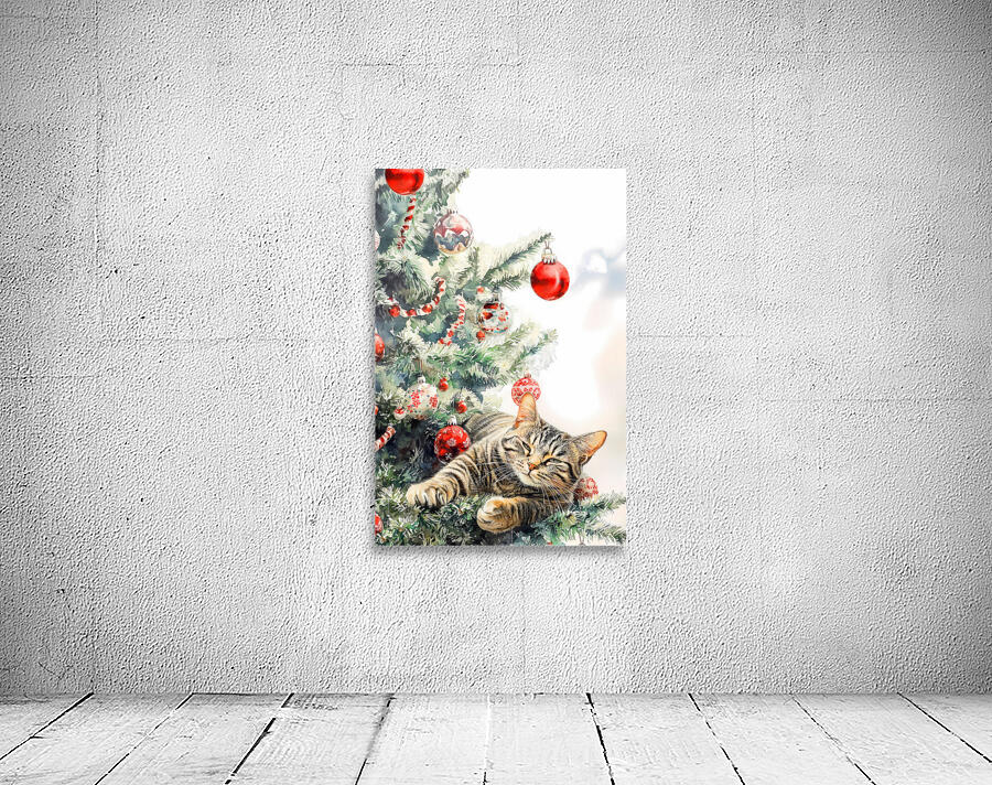 Christmas kitty Wall Preview