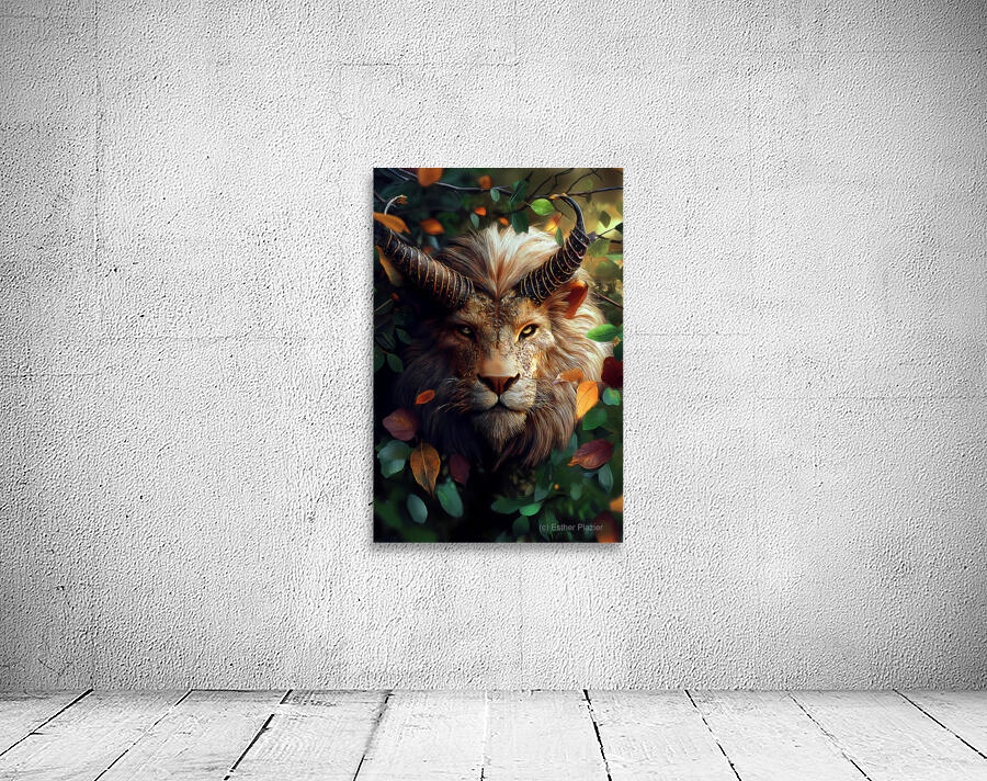 Demon Lion Wall Preview