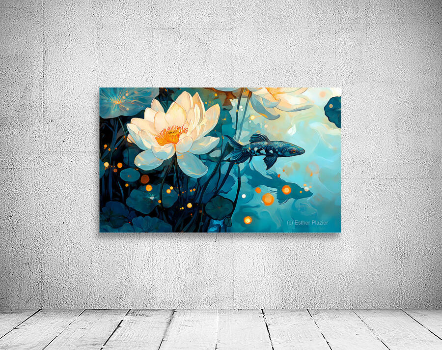 pond fish Wall Preview