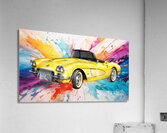 1952 Corvette C2 8 Acrylic Print