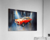 1972 Mustang C683 Acrylic Print