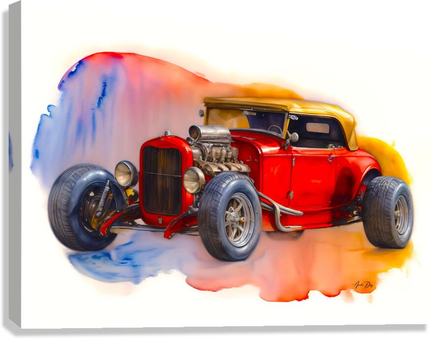 Hot Rod 5 Canvas Print