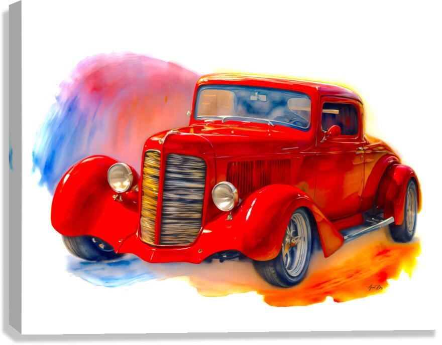 Hot Rod 6 Canvas Print