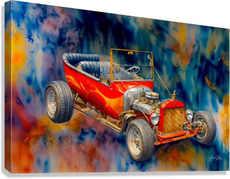 Hot Rod 7 Canvas Print