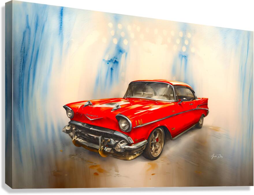 1957 Chevy C686 Canvas Print