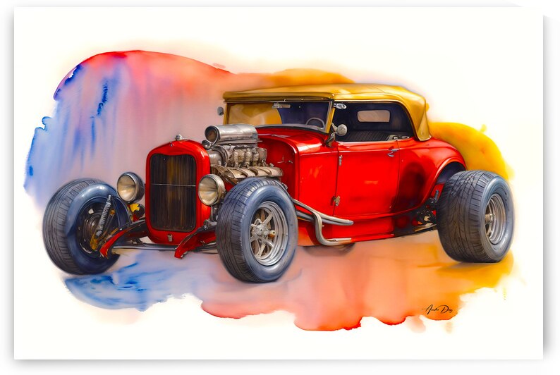Hot Rod 5 by Anselmo Diaz