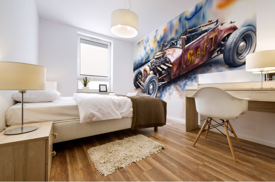 Rat Rod 1 Mural print