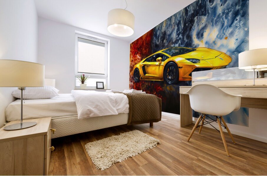 Lamborghini Mural print