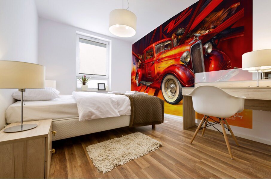 1933 Ford Custom Mural print