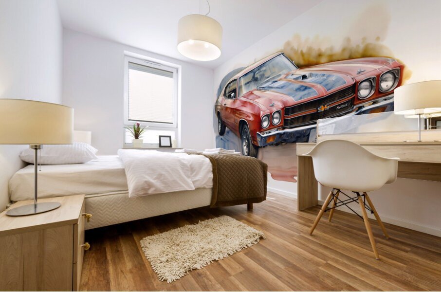 1970 Chevelle SS Mural print