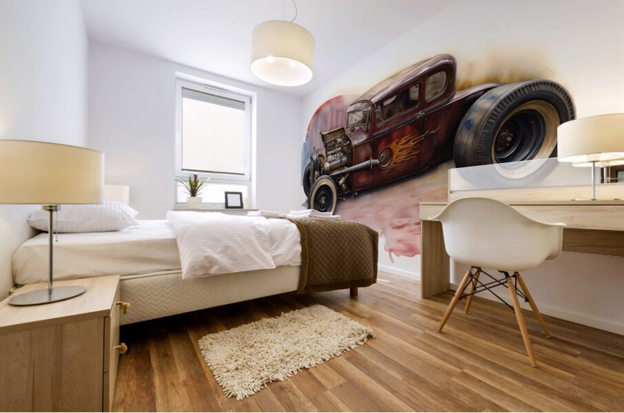 Rat Rod 7 Mural print