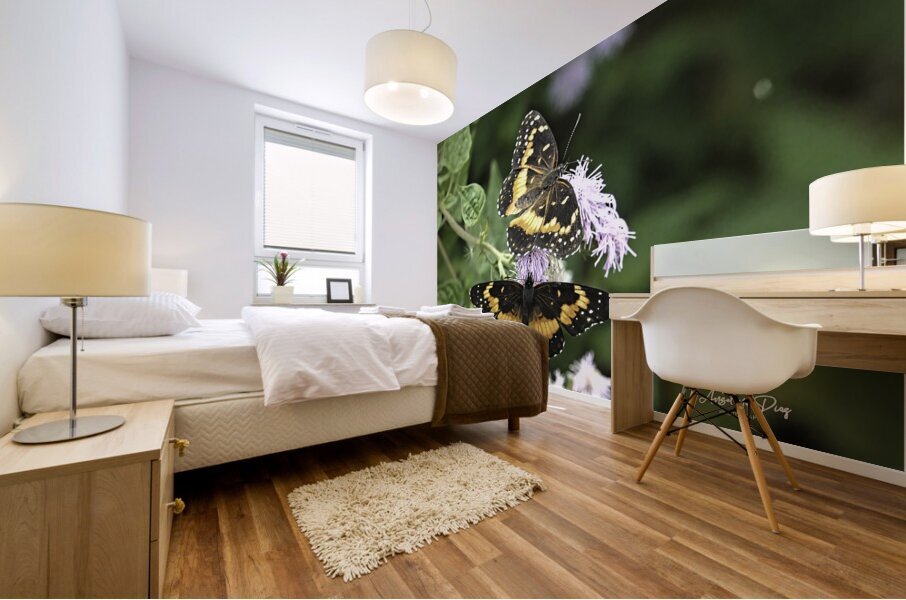 Butterfly Mural print