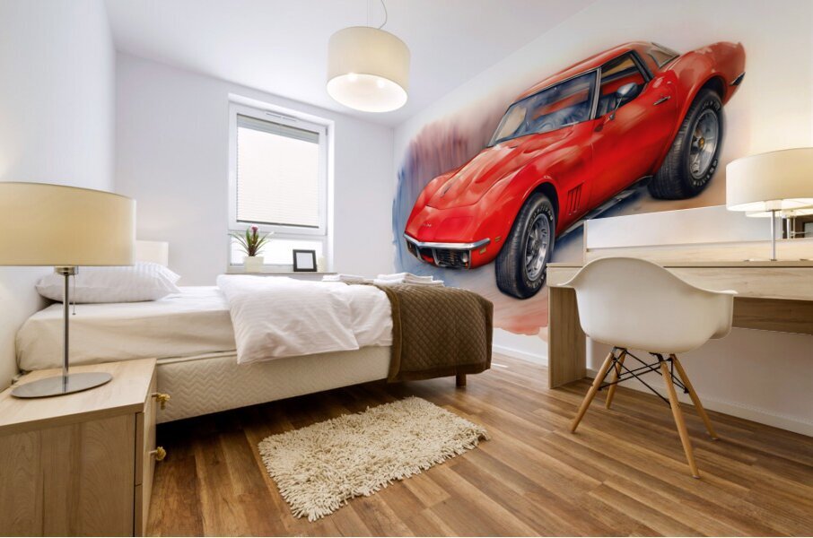Corvette C5 1978 13 Mural print
