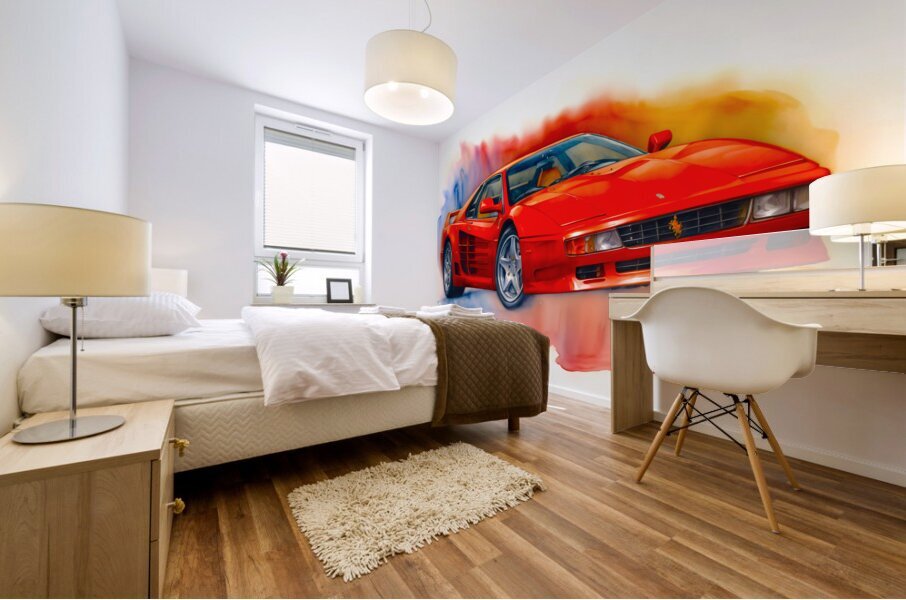Ferrari 2 Mural print
