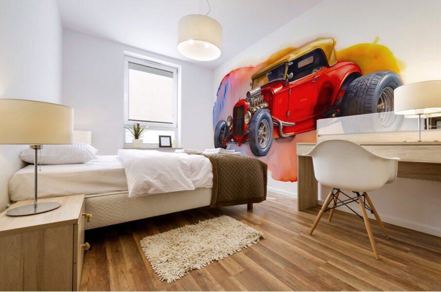 Hot Rod 5 Mural print
