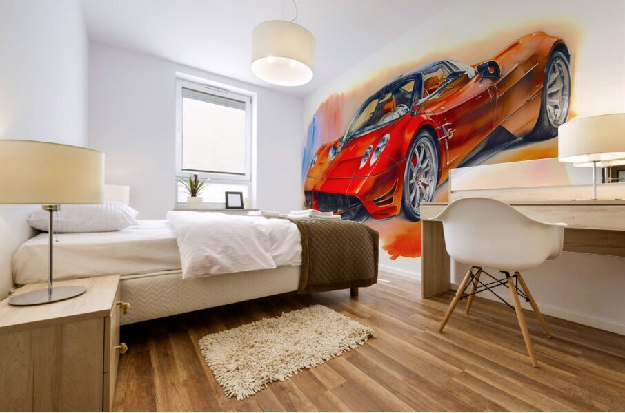 Mclaren 3 Mural print
