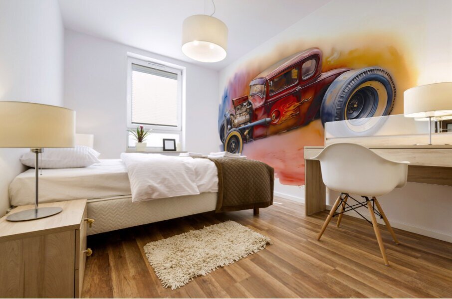 Rat Rod 9 Mural print