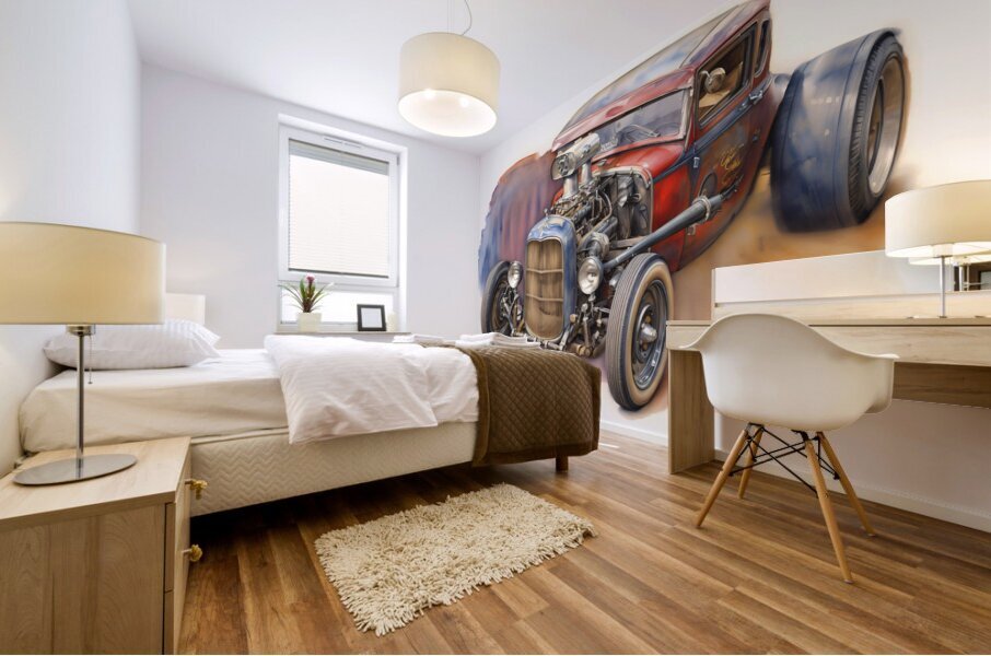 Rat Rod 10 Mural print
