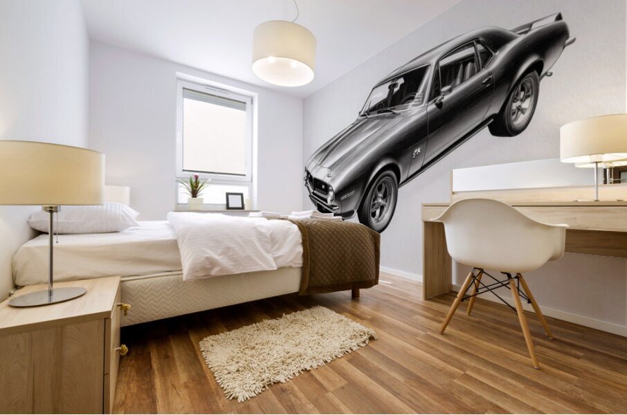 1968 Camaro B694 Mural print