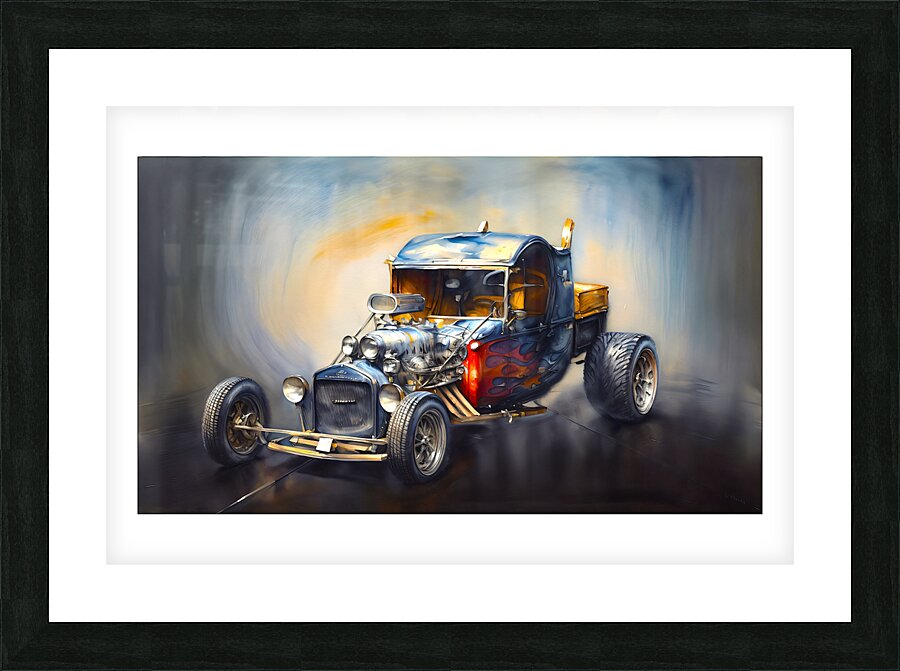 Hot Rod 1 Picture Frame print