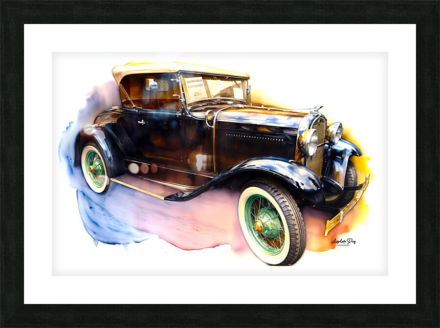 1931 Model A Convertible Picture Frame print