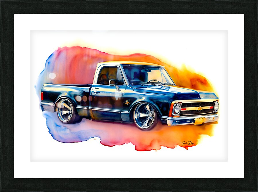 Chevy Truck Picture Frame print