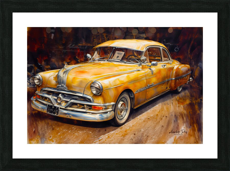 Classic Car 2 Picture Frame print