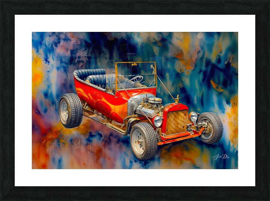 Hot Rod 7 Picture Frame print