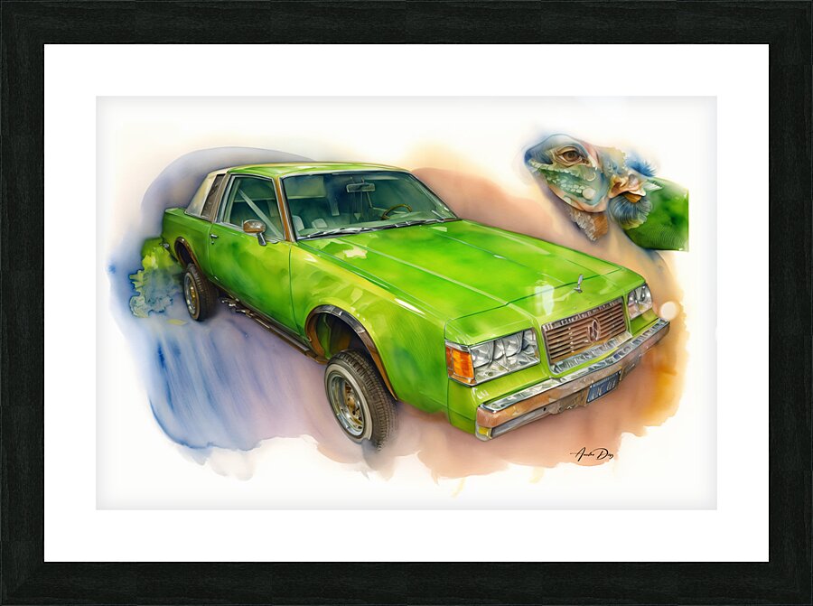 Low Rider 2 Picture Frame print