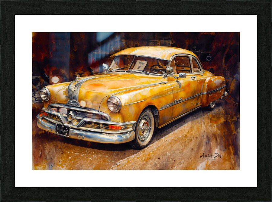Classic Car 2 Picture Frame print
