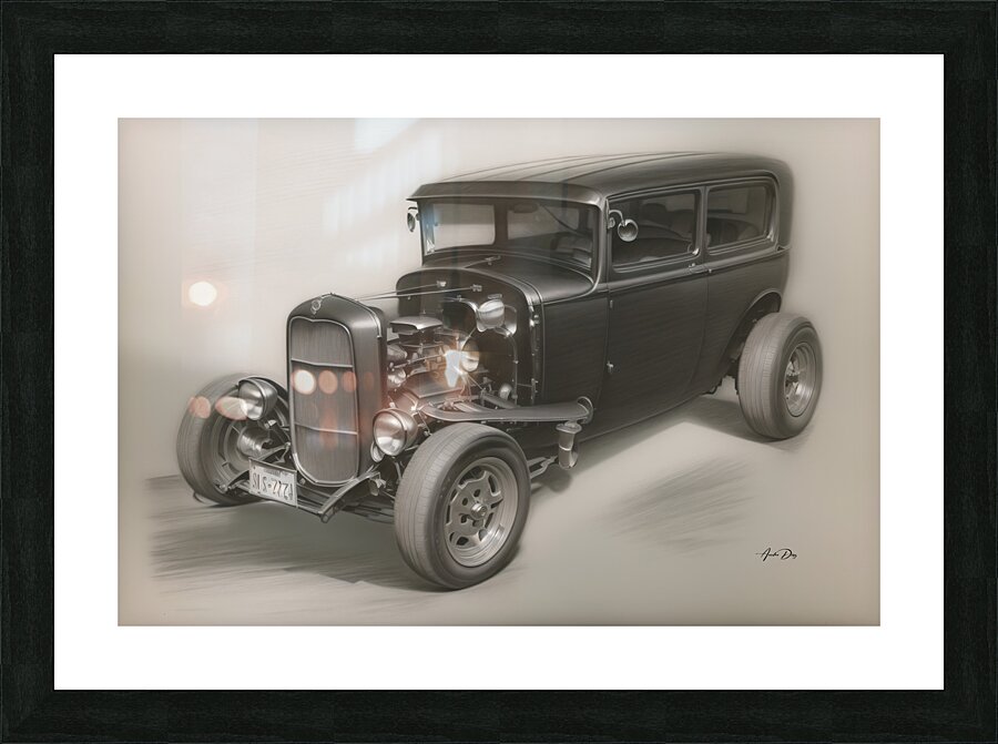 Hot Rod B699 Picture Frame print