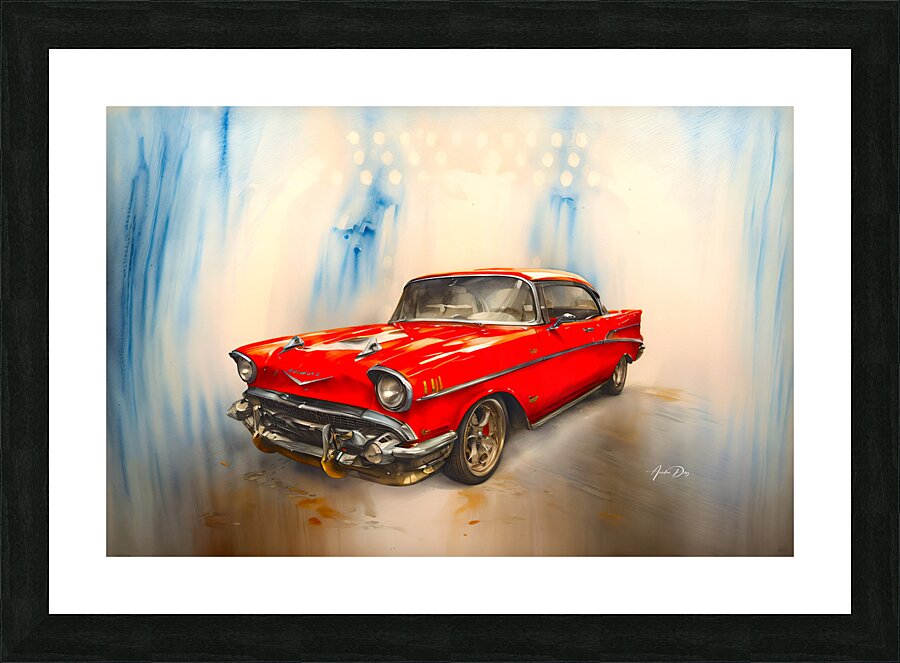 1957 Chevy C686 Picture Frame print