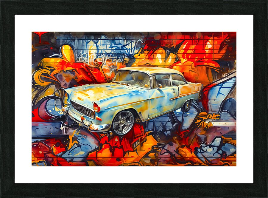 1955 Chevy Picture Frame print