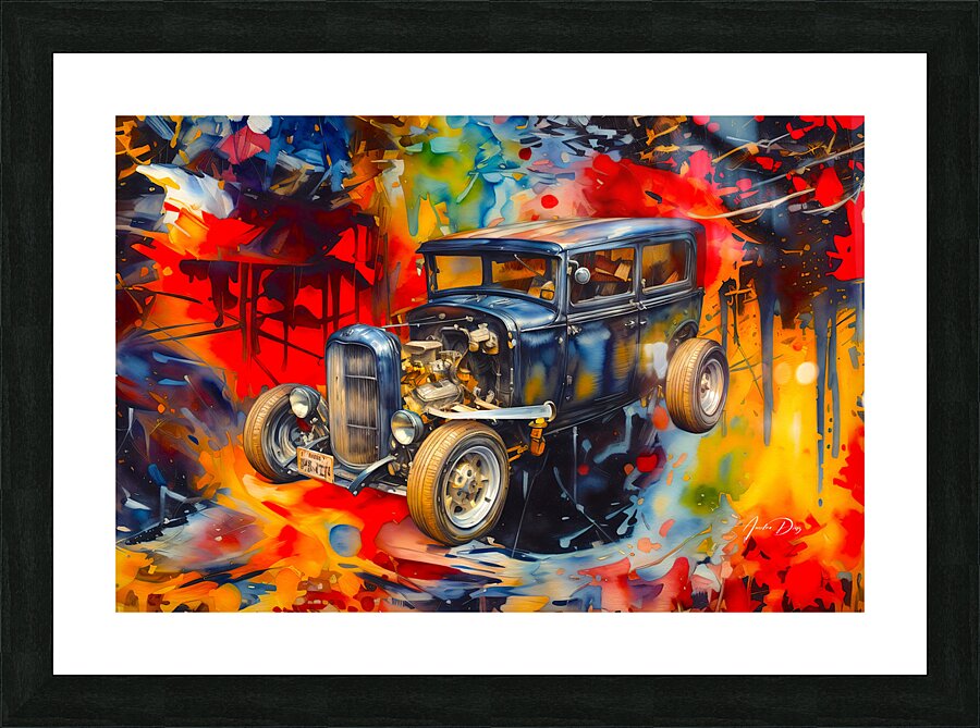 Hot Rod C699 Picture Frame print