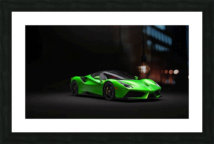 Ferrari 115 Picture Frame print