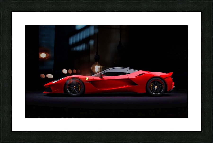 Ferrari 119 Picture Frame print